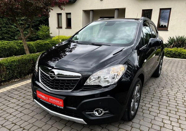 Opel Mokka cena 48800 przebieg: 94000, rok produkcji 2014 z Bisztynek małe 631